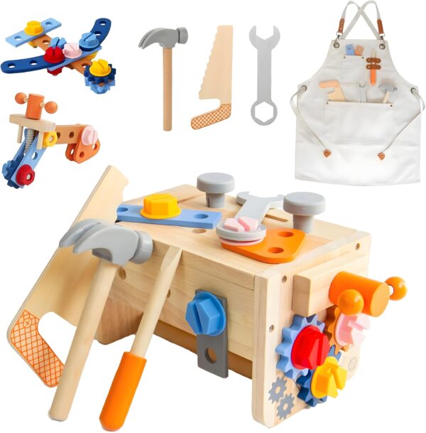 Juego de Herramientas de Madera