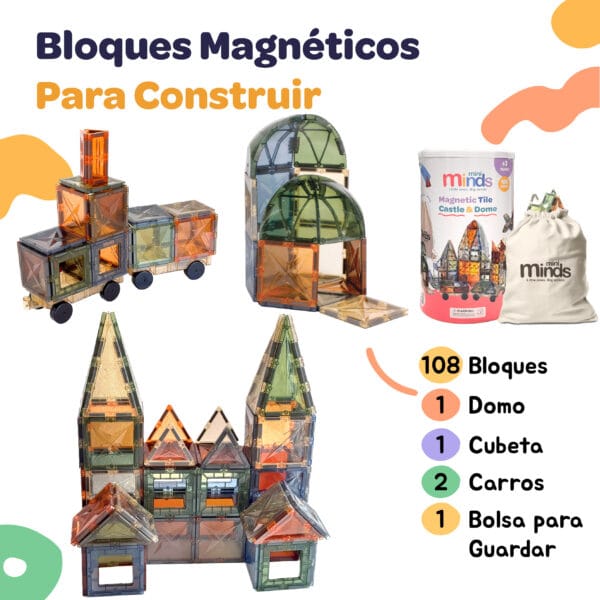 108 Bloques Magneticos & Domo
