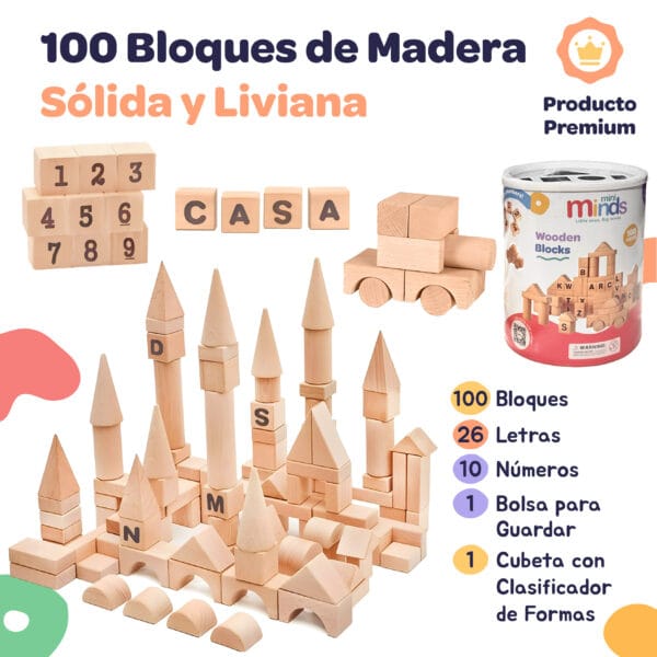 Bloques de Construcción de Madera