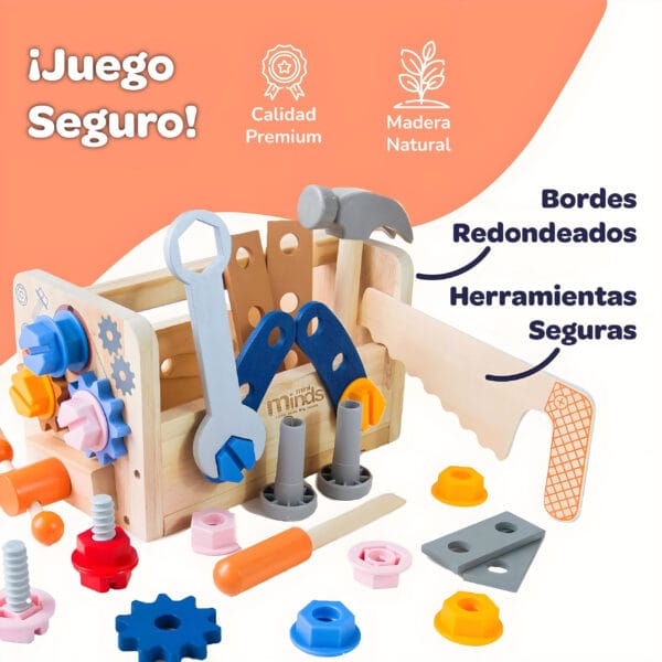 Juego de Herramientas de Madera