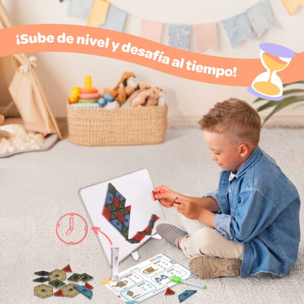 250 Bloques Magnéticos & Pizarra Imantada