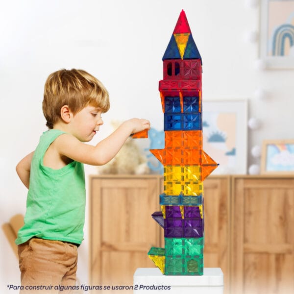 114 Bloques Magneticos & Rueda